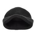 thumbnail image 5 of ASFGIMUJ Fashion Couples Women Men Worn Down Style Sport Pure Color Keep Warm Winter Outdoor Knitted Hats Black One Size, 5 of 5
