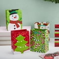 thumbnail image 2 of Joyfy 18 Pcs Christmas Holiday Goody Bags, 6 Assorted Christmas Designs Goodie Bags for Classrooms, Party Favors, Small Gift Bags, Kraft Bags and Christmas Craft Bags, 2 of 8