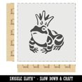 thumbnail image 2 of Frog Prince with Crown DIY Cookie Wall Craft Stencil - 5.5 Inch, 2 of 5