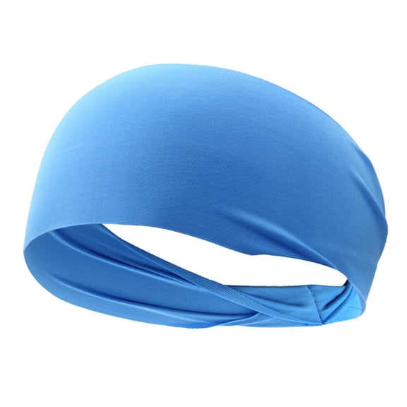ELAYARD 6-Pack Elastic Hairbands for Sports with Quick-Dry Fabric, Ideal for Yoga, Running, and Exercise Headwear