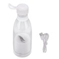 thumbnail image 1 of Mixeur Portable Rechargeable USB avec Protection Intelligente - Tasse PP de Qualité Alimentaire Blanche 300ml, 1 of 16