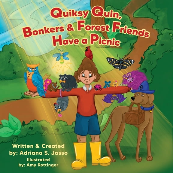 Quiksy Quin, Bonkers & Forest Friends Have a Picnic, (Paperback)