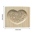 Moou! Imprinting Mold Cookie Molds Provences Rose Cookie Stamp
