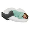 J Shaped Premium Contoured Body Pregnancy/Maternity Pillow Includes Zippered Cover