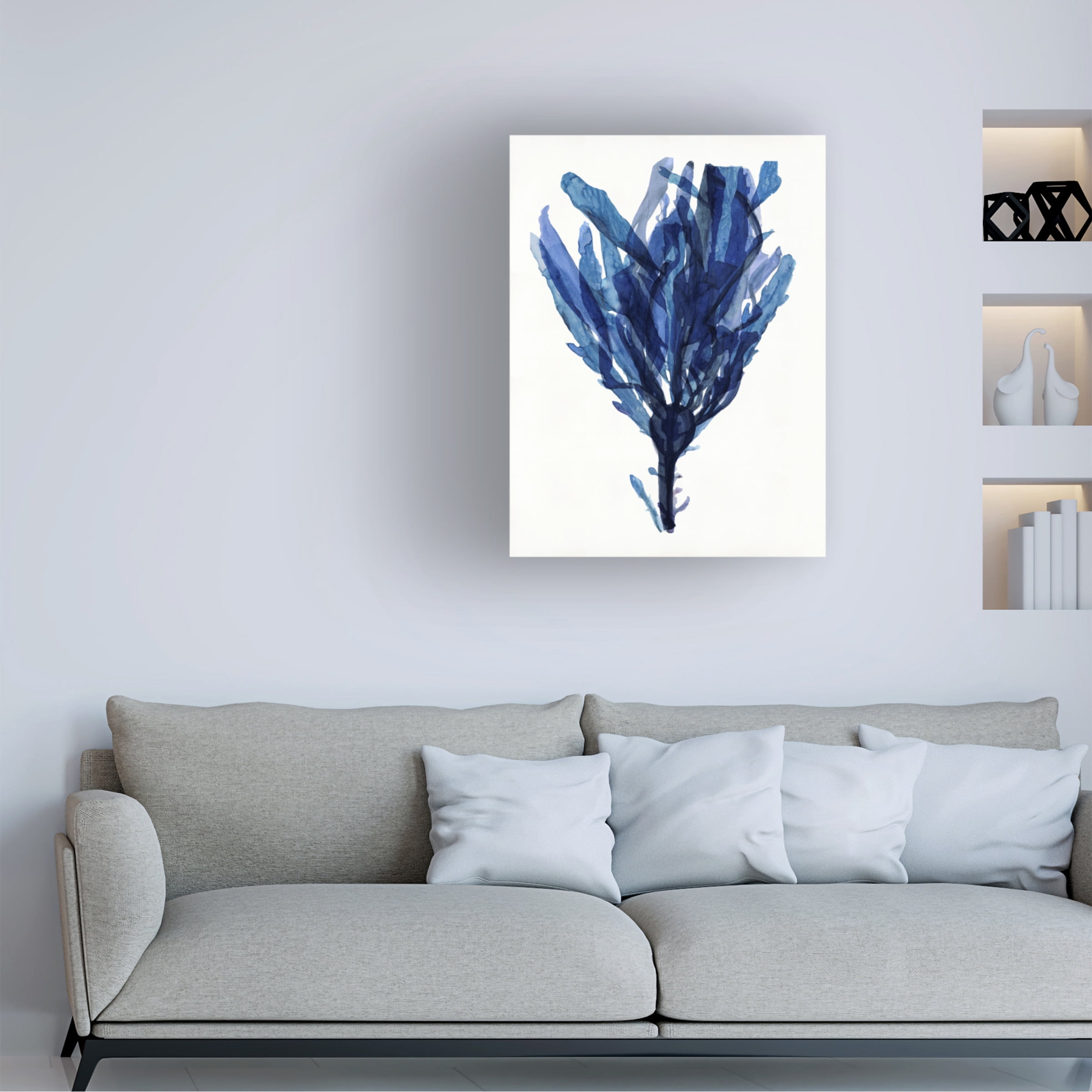 Stellar Design Studio 'Indigo Ocean IV' Canvas Art