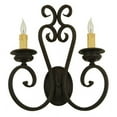 thumbnail image 2 of Meyda Tiffany 134703 Fernando 2 Light 18" Tall Wall Sconce - Coffee Bean, 2 of 2