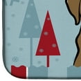 thumbnail image 4 of Winter Holiday Chocolate Labrador Dish Drying Mat, 4 of 7