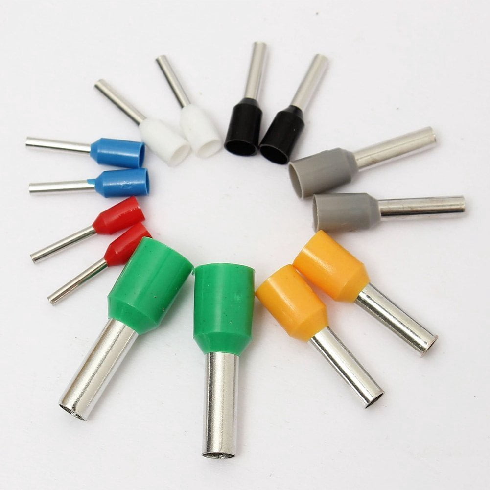 800 PCS Ferrules kit, Wire Crimp Connector, Insulated Cord Pin End Terminal AWG 22-10 Kit ,Great Assortment With Case