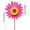 Pink, variant on XYAIYT Sunflower Windmill for Outdoor Garden Decoration Fall Decorations Holiday Decorations Long Lasting Plastic Craft Enhancing Skills Colorful Sculpture Complements Parties and Events Yellow