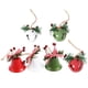 thumbnail image 2 of GOOHOCHY 6pcs Jingle Bells Adornos para árboles de Navidad Árbol de Navidad Colgantes de decoración, 2 of 3