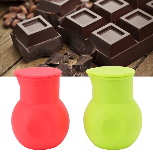 Baking Melting Containers, Removable Lid Temperature Resistant Chocolate Melting Pot Dishwasher Safe for Kitchen