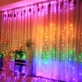 280 LED Curtain Colorful String Lights, RGB Fairy Lights Color Changing