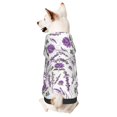thumbnail image 1 of Balery Lavender Flowers Sudadera con Capucha para Perros Pequeños – Ropa para Mascotas, Disfraz para Perros y Gatos, Ideal para Fiestas y Cosplay-Small, 1 of 7