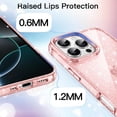thumbnail image 4 of JETech Glitter Case for iPhone 16 Pro 6.3-Inch, Bling Sparkle Shockproof Phone Bumper Cover, Cute Sparkly for Women and Girls (Pink), 4 of 7