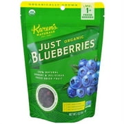 Karen's Naturals, Organic Just Blueberries, Freeze-Dried Fruit, 2 oz Pack of 2