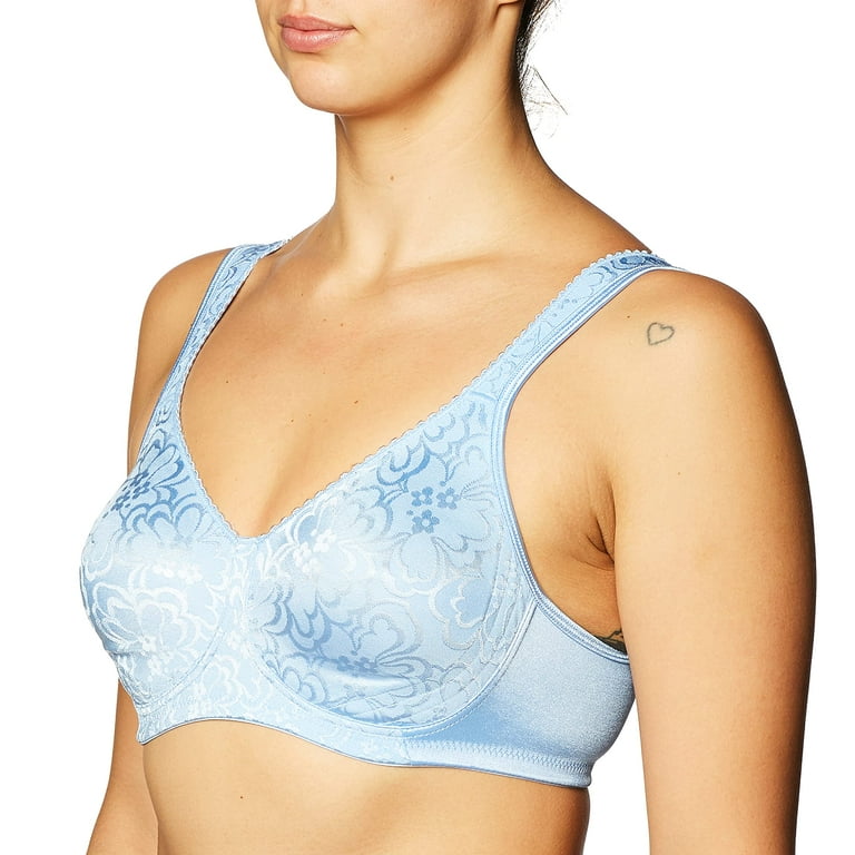 Bra Playtex 18 Hour Ultimate-lift-support Wirefree Blue 4745 - 40d