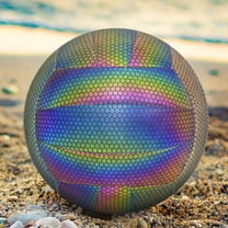 Reflective Rainbow Beach Volleyball Size 5