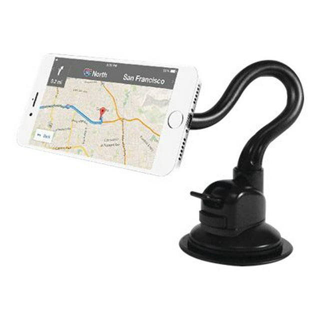Macally MGRIPMAGXL - Support de Voiture pour Téléphone Cellulaire, Navigateur - jusqu'à 12 Pouces