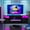 Black, variant on HARIPUL 70" TV Stand with 36" Electric Fireplace, LED Entertainment Center for TVs up to 80", Media Console with Storage, Black