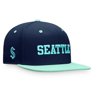 Seattle Kraken Fanatics Branded Secondary Logo Adjustable Hat - Deep Sea  Blue