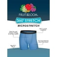 Fruit of the Loom Big Men's MicroStretch Boxer Briefs, 5 Pack, Sizes