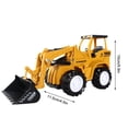 thumbnail image 3 of Electric Universal Engineering Vehicle Model Excavator With Light And Music Birthday Gifts For Kids, 3 of 7