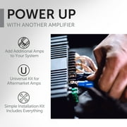Metra WM-AAK-8 Universal Add an Amp Stereo Wiring Kit with 8 Gauge Wire