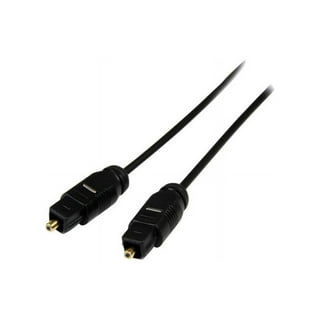 TOSLINK Optical Cable with Metal Connectors for Digital Audio - Benchmark  Media Systems