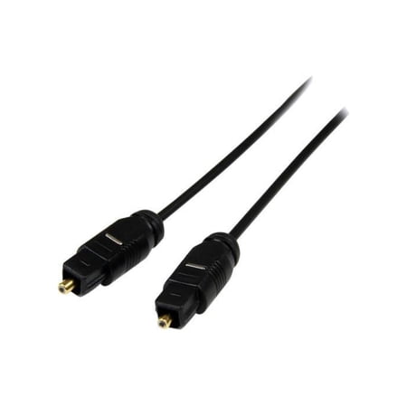 UPC: 0065030849623 | StarTech.com 15 ft Thin Toslink Digital Optical SPDIF Audio Cable