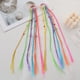 thumbnail image 1 of Xiao Hua 2 extensiones de cabello trenzado para niños, con gomas elásticas, para coletas largas, accesorios para cosplay, fiestas de cumpleaños y graduación - B10, 1 of 5