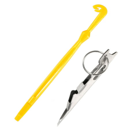 Fly Fishing Line Knot Tool Loop Knot Tying Tool Fishing Hook Tier Remover (Best Knot To Tie A Hook)
