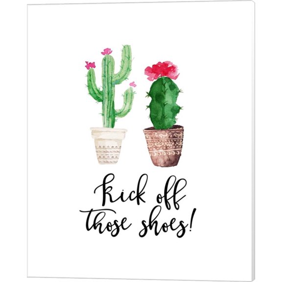 Kick Off Those Shoes by Tara Moss, Canvas Wall Art, 16W x 20H
