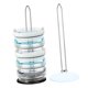 thumbnail image 5 of Organizador de Tapas de Vasos, 2 Unidades, Soporte Vertical para Tapas de Vasos, Estante de Almacenamiento de Cocina, Apilable, y Negro., 5 of 5