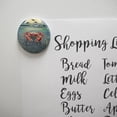 thumbnail image 2 of Zodiac Cancer Crab on the Tropical Moonlit Beach Kitchen Refrigerator Locker Button Magnet, 2 of 6
