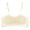 Beige, variant on Wireless Ice Silk Bra for Girls Kids No Underwire Seamless Bralettes with Adjustable Straps