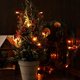 thumbnail image 4 of Guirnalda de cuentas de bayas de Navidad de 2,5 m, decoración de manto de Navidad, luces Led cálidas de perlas acrílicas, batería iluminada festiva oso de fresa  Hogar, 4 of 5