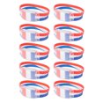 thumbnail image 1 of Pulsera De Partido De Fútbol, ​​pulsera De Resplandor De Bandera Nacional Color De Bandera Nacional Para Juego De Fútbol ANGGREK IF2713, 1 of 8