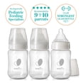 thumbnail image 3 of Evenflo Feeding Balance + biberones de vidrio de cuello ancho - 6 oz, paquete de 3, 3 of 5