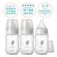 thumbnail image 3 of Evenflo Feeding Balance + biberones de vidrio de cuello ancho - 6 oz, paquete de 3, 3 of 5