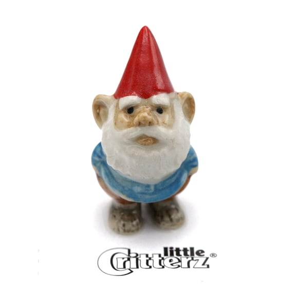 Gnome "Skor" - miniature porcelain figurine