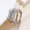 White, variant on Womens Copper Ring Set With Zircon Stone Geometric Electroplated Jewelry European American Style Fashion Rings Pair