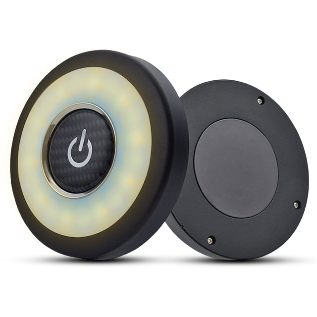 Bewildely Lámpara de control táctil que cambia de color de la luz del coche Iluminación portátil ajustable universal Ambiente de emergencia con cinta Iluminación y accesorios azul amarillo Bewildely HA009666-02B