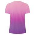 thumbnail image 3 of Abomasnow Workout Shirts for Men Big & Tall Short Sleeve Muscle Tees Comfort Gradient Color Running Tops Lightweight Crew Neck Athletic T-Shirts, 3 of 4