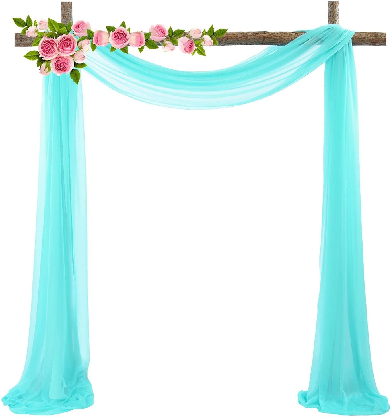 3 Panels Reusable Wedding Arch Draping Fabric 2FT X 18FT (70 X 550CM)  Photography Props For Wedding – the best products in the Joom Geek online  store