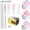 C, variant on EBCUE Multifunctional Nail Extension Gel Kit 3 Color Builder Base Sculpting Gel with Nail File Phototherapy Brush 20Pcs Nail Shaping Paper Forms for DIY Home & Professional Salon Nail Sculpting Art