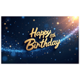 thumbnail image 3 of Golden 80th Birthday Celebration Backdrop Elegant 80th Birthday Banner Party Supplies Background Happy Birthday Decoration Celebration Photography Props, 3 of 8