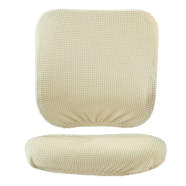 Cubiertas para Sillas de Oficina Sunnimix Forro Suave y Removible Beige