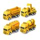 thumbnail image 1 of Factory Wholesale Educational Children's Toy Warrior Engineering Vehicle Model Four Mini Cars Gong Bohan LED, 1 of 2