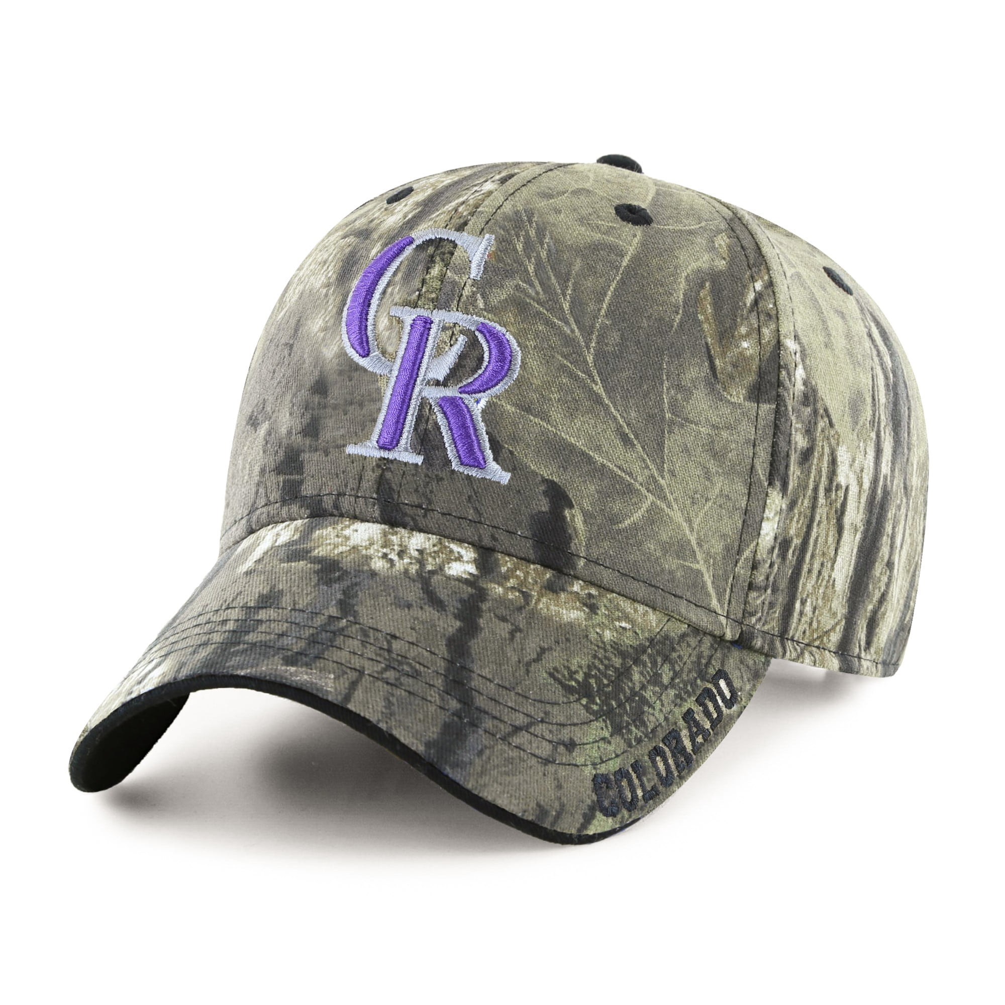 Fan Favorite MLB Mossy Oak Adjustable Hat, Colorado Rockies - Walmart.com