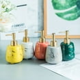 thumbnail image 6 of 1* Bottle Soap Dispenser for Bathroom Ceramic Hand Soap Dispenser W/ Pattern Commercial Lotion Pump Bottle for Kitchen Home Decoration, 6 of 7